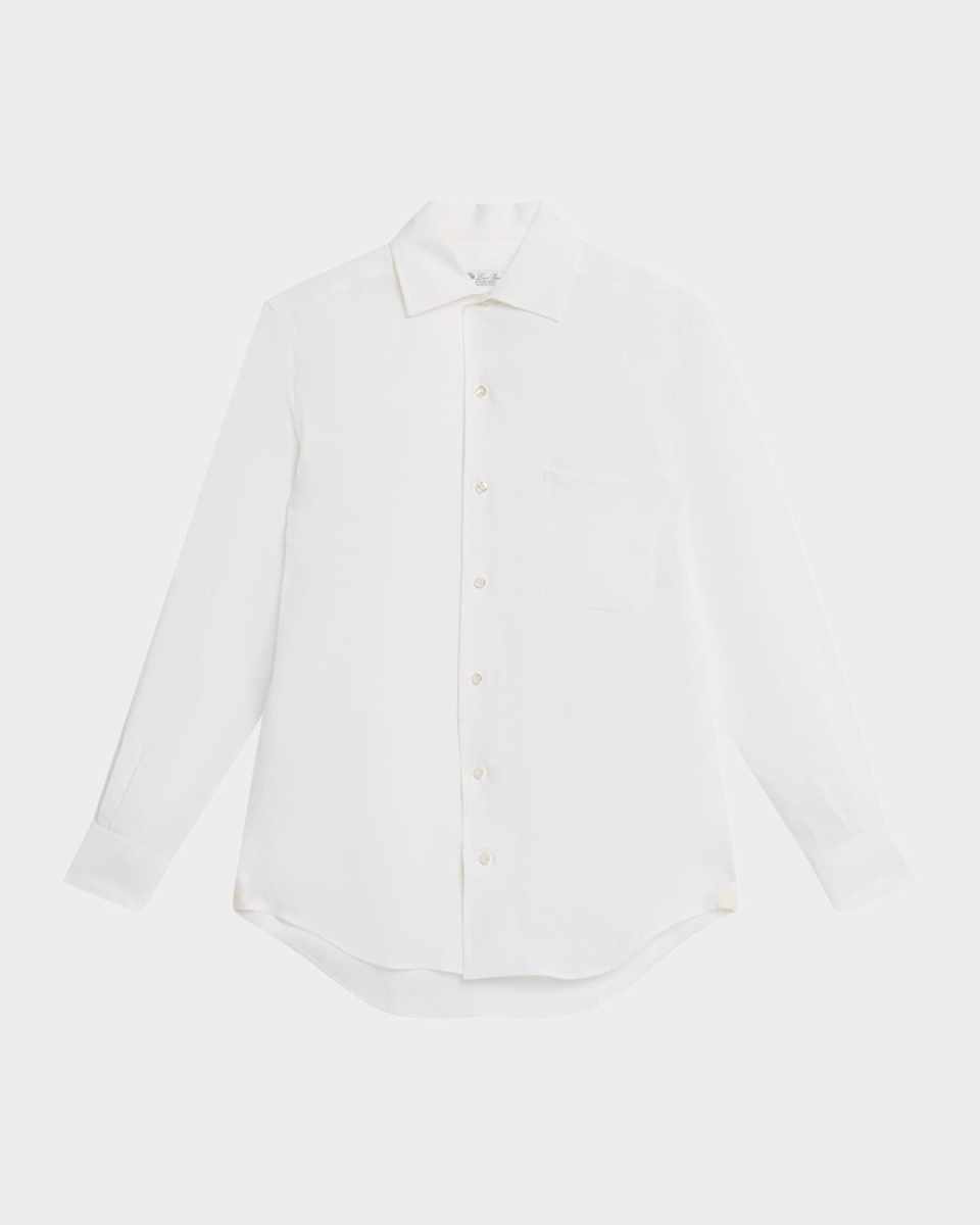 Andre Button Down Linen Solaire Shirt